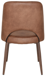 EZ CHAIR ALBURY METAL LIGHT WALNUT