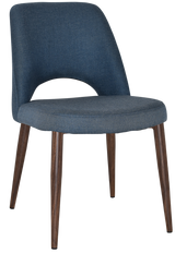EZ CHAIR ALBURY METAL LIGHT WALNUT