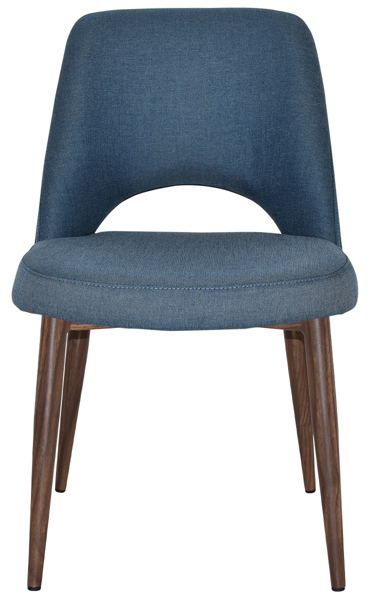 EZ CHAIR ALBURY METAL LIGHT WALNUT