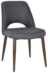 EZ CHAIR ALBURY METAL LIGHT WALNUT