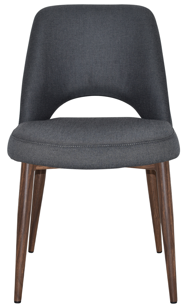 EZ CHAIR ALBURY METAL LIGHT WALNUT