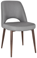 EZ CHAIR ALBURY METAL LIGHT WALNUT