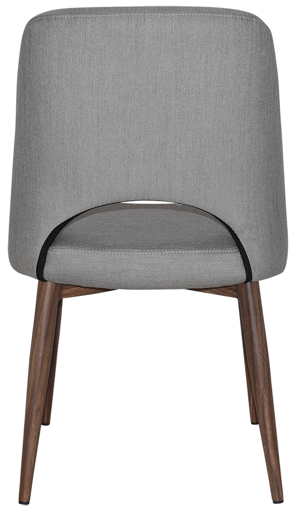EZ CHAIR ALBURY METAL LIGHT WALNUT