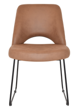 EZ CHAIR ALBURY SLED BLACK