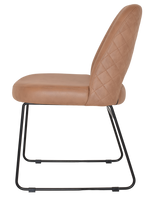 EZ CHAIR ALBURY SLED BLACK