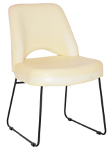 EZ CHAIR ALBURY SLED BLACK