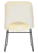 EZ CHAIR ALBURY SLED BLACK