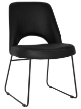 EZ CHAIR ALBURY SLED BLACK