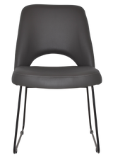 EZ CHAIR ALBURY SLED BLACK