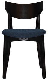 EZ Rialto Black Stained Solid Timber Framed Hospitality Dining Chair