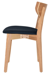 EZ Rialto Stained Solid Timber Framed Hospitality Chair