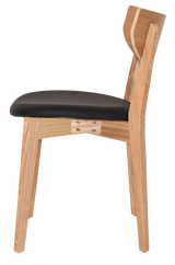 EZ Rialto Stained Solid Timber Framed Hospitality Chair