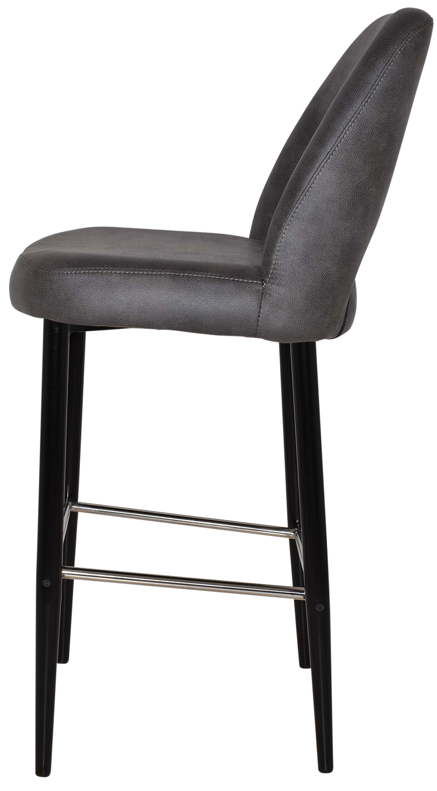 EZ STOOL ALBURY SIDE 750 METAL BLACK