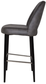 EZ STOOL ALBURY SIDE 750 METAL BLACK