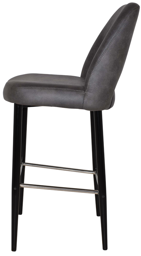 EZ STOOL ALBURY SIDE 750 METAL BLACK