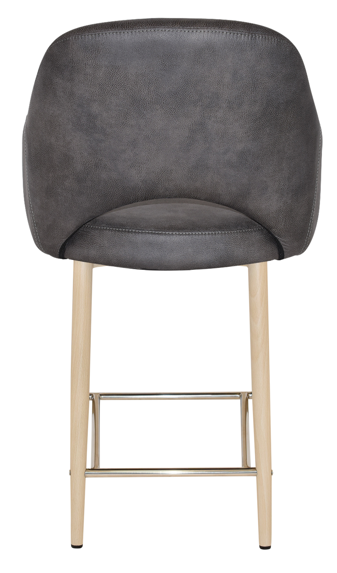 EZ STOOL ALBURY ARM 650 METAL BIRCH