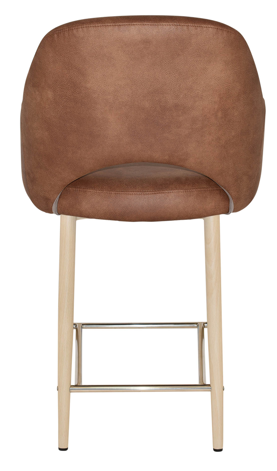 EZ STOOL ALBURY ARM 650 METAL BIRCH