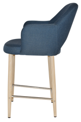 EZ STOOL ALBURY ARM 650 METAL BIRCH