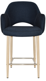 EZ STOOL ALBURY ARM 650 METAL BIRCH