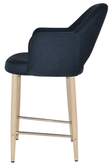 EZ STOOL ALBURY ARM 650 METAL BIRCH