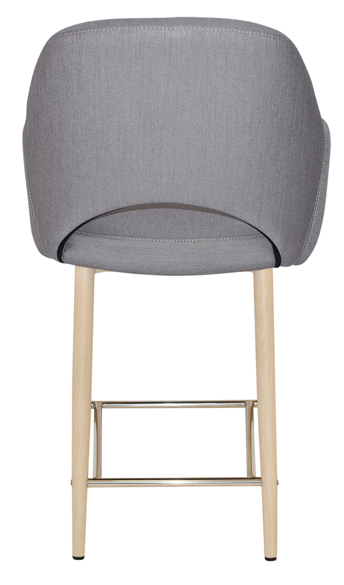 EZ STOOL ALBURY ARM 650 METAL BIRCH