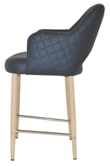 EZ STOOL ALBURY ARM 650 METAL BIRCH
