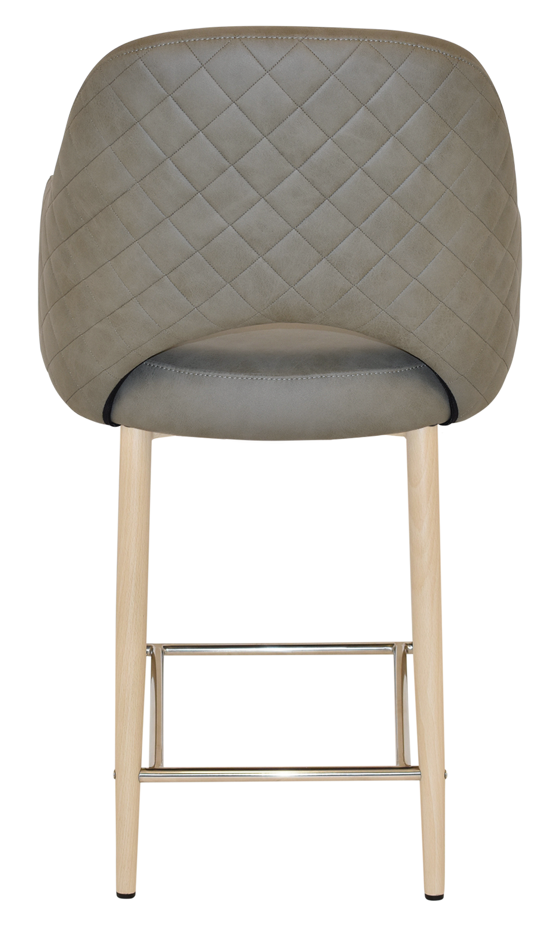 EZ STOOL ALBURY ARM 650 METAL BIRCH
