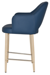 EZ STOOL ALBURY ARM 650 METAL BIRCH