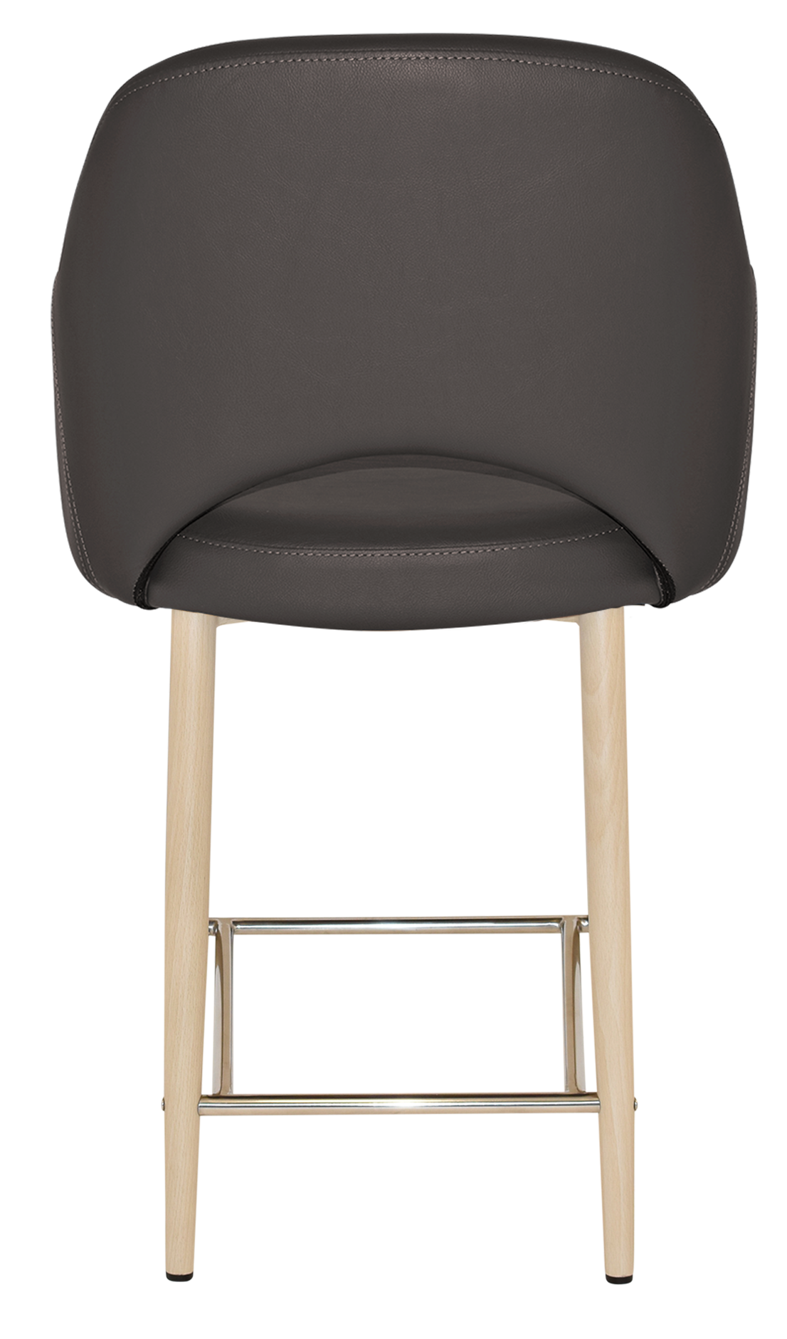 EZ STOOL ALBURY ARM 650 METAL BIRCH