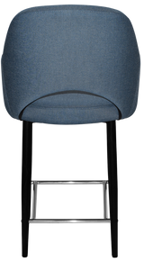 EZ STOOL ALBURY ARM 650 METAL BLACK