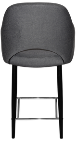 EZ STOOL ALBURY ARM 650 METAL BLACK