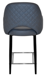 EZ STOOL ALBURY ARM 650 METAL BLACK