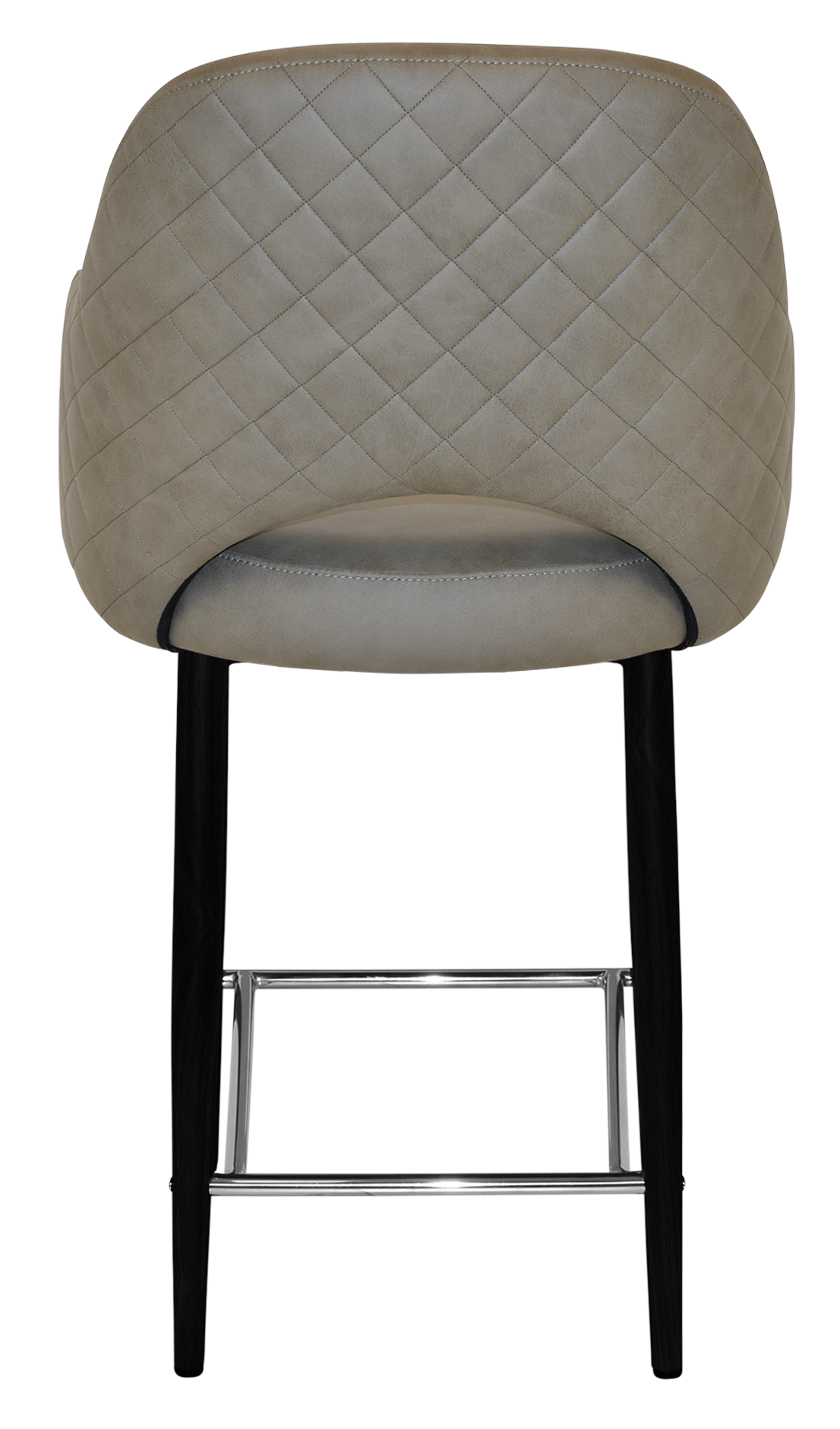 EZ STOOL ALBURY ARM 650 METAL BLACK