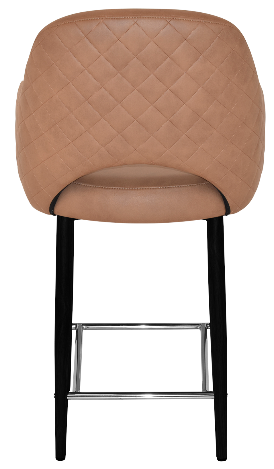 EZ STOOL ALBURY ARM 650 METAL BLACK