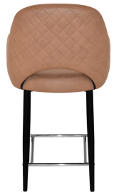 EZ STOOL ALBURY ARM 650 METAL BLACK