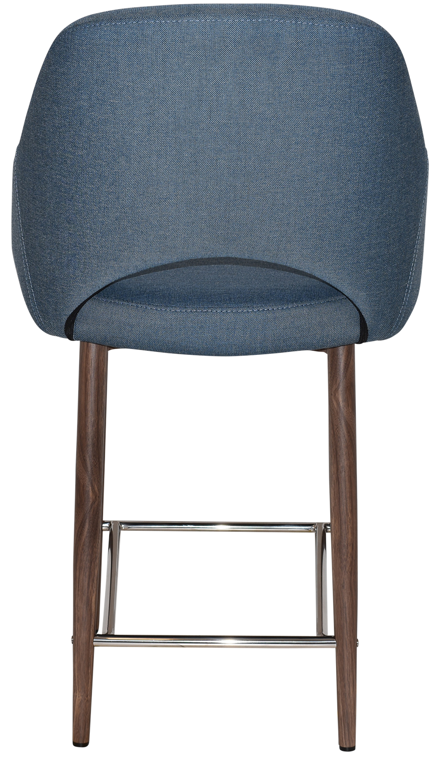 EZ STOOL ALBURY ARM 650 METAL LIGHT WALNUT