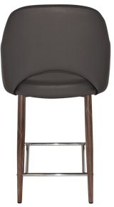 EZ STOOL ALBURY ARM 650 METAL LIGHT WALNUT