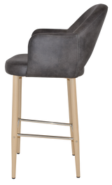 EZ STOOL ALBURY ARM 750 METAL BIRCH