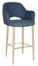 EZ STOOL ALBURY ARM 750 METAL BIRCH