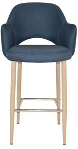 EZ STOOL ALBURY ARM 750 METAL BIRCH
