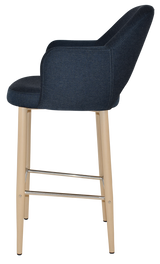 EZ STOOL ALBURY ARM 750 METAL BIRCH