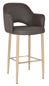 EZ STOOL ALBURY ARM 750 METAL BIRCH