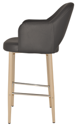 EZ STOOL ALBURY ARM 750 METAL BIRCH