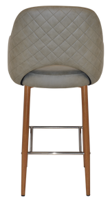 EZ STOOL ALBURY ARM 750 METAL LIGHTOAK