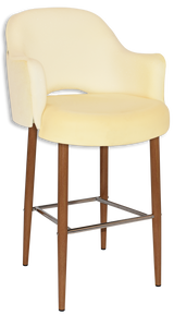 EZ STOOL ALBURY ARM 750 METAL LIGHTOAK