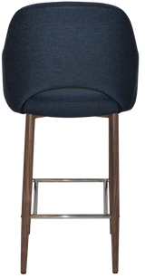 EZ STOOL ALBURY ARM 750 METAL LIGHT WALNUT