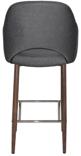 EZ STOOL ALBURY ARM 750 METAL LIGHT WALNUT