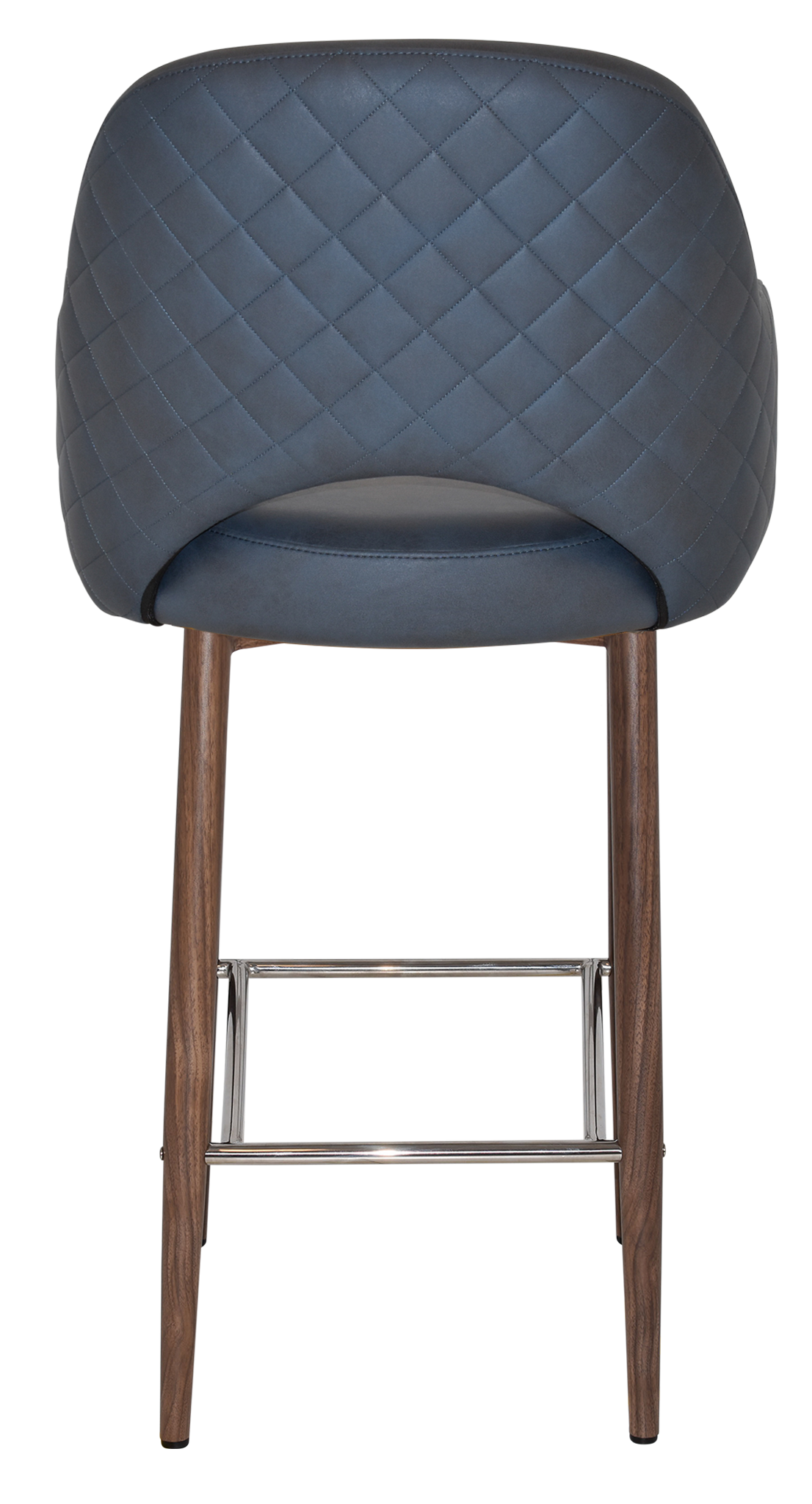 EZ STOOL ALBURY ARM 750 METAL LIGHT WALNUT