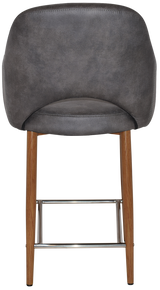 EZ STOOL ALBURY ARM 650 METAL LIGHT OAK