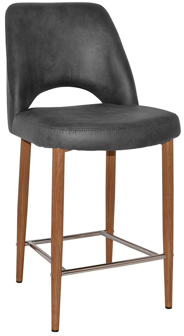 EZ STOOL ALBURY SIDE 650 METAL LIGHT OAK